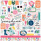 Echo Park My Best Life Cardstock Stickers 12'X12" Elements