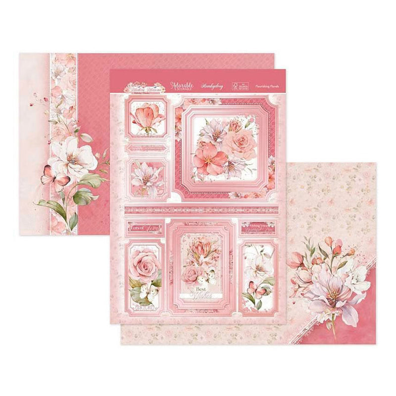 Hunkydory Blushing Blossoms Luxury Topper Set - Flourishing Florals