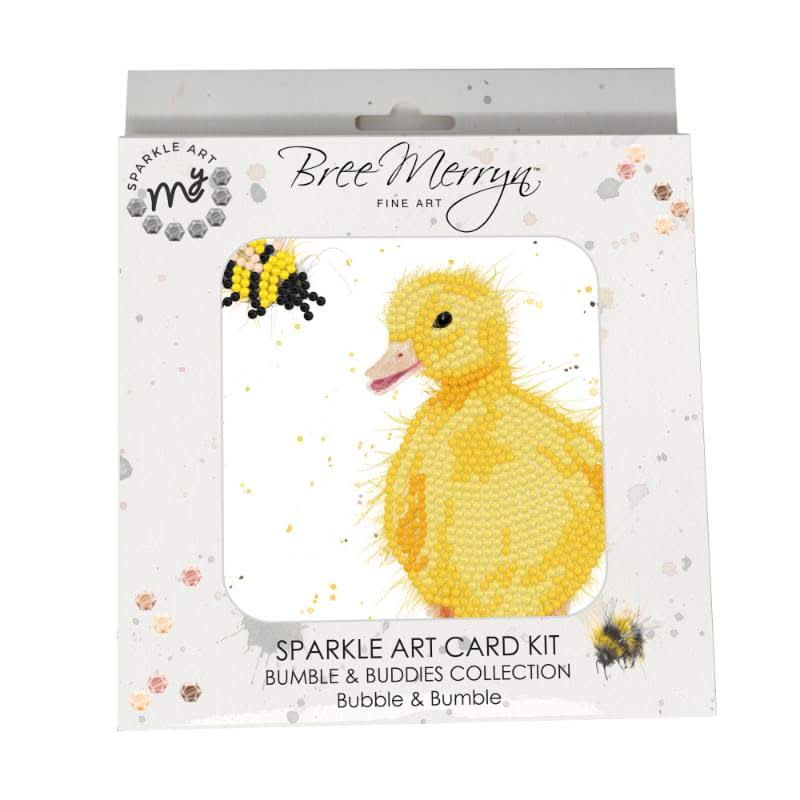 Bree Merryn Diamond Art Card Kit - Bashful & Bumble 19x19cm Bastelset