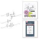 Spellbinders Better Press Plates The Vivid Expressions Sweeping Script Sentiments
