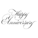 Spellbinders BetterPress Copperplate Press Plate By Paul Antonio - Happy Anniversary