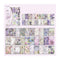 Poppy Crafts Past Stories Scrap Paper Pack - Purple Dream