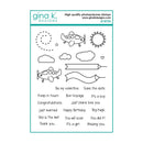 Gina K Designs Clear Stamps - Jet Setter