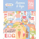 Echo Park Ephemera Frames & Tags, Bunnies And Baskets