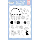 Echo Park Bunnies And Baskets Stamp Set Build A Basket