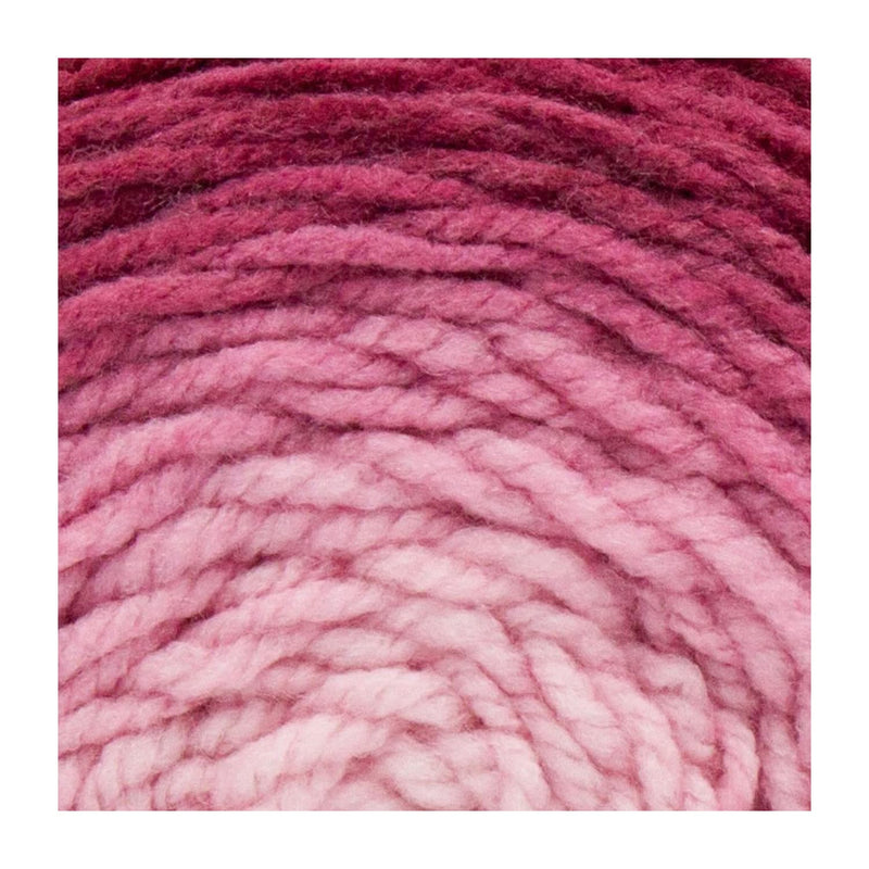 Lion Brand Mandala Gradient Yarn - Burgundy