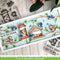 Lawn Clippings Colouring Stencils - Backyard Bird Feeder