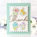 Pinkfresh Studio Cling Stamp Set 4.25"X5.5" Beautiful Botanicals
