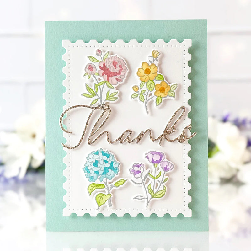 Pinkfresh Studio Die Set Beautiful Botanicals