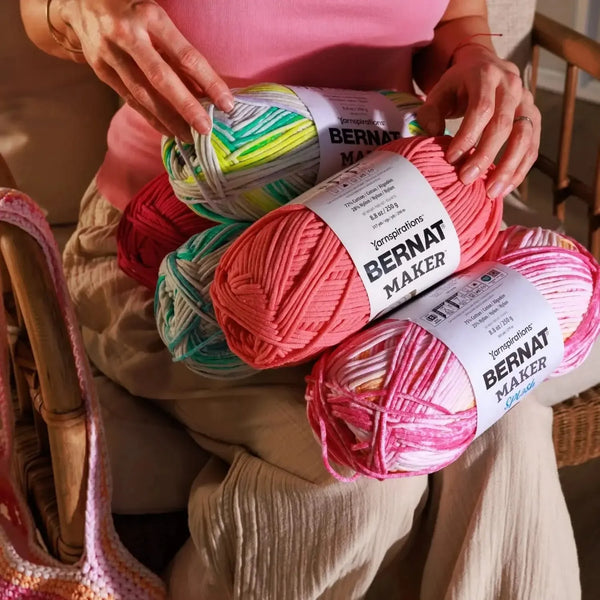 Bernat Maker Splash Yarn - Hyacinth