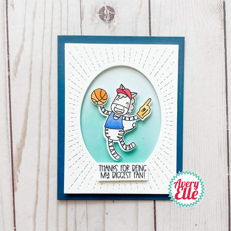 Avery Elle Clear Stamp Set - Biggest Fan*