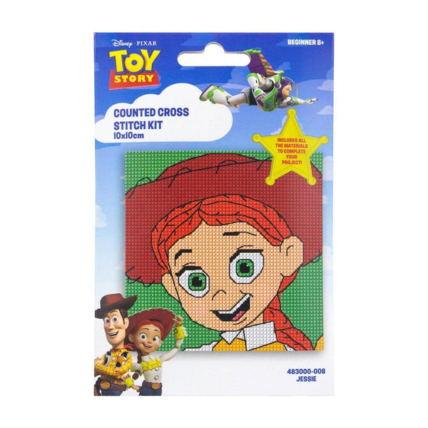Disney Counted Cross Stitch Mini Kit 10x10cm - Jessie