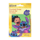 Disney Counted Cross Stitch Mini Kit 10x10cm- Lilo & Stitch