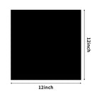 Poppy Crafts 12"x 12" Premium Black Cardstock 250gsm - 10 Sheets