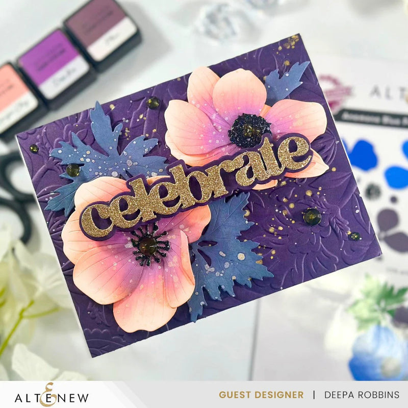 Altenew Blooming Motifs Botanical 3D Embossing Folder*