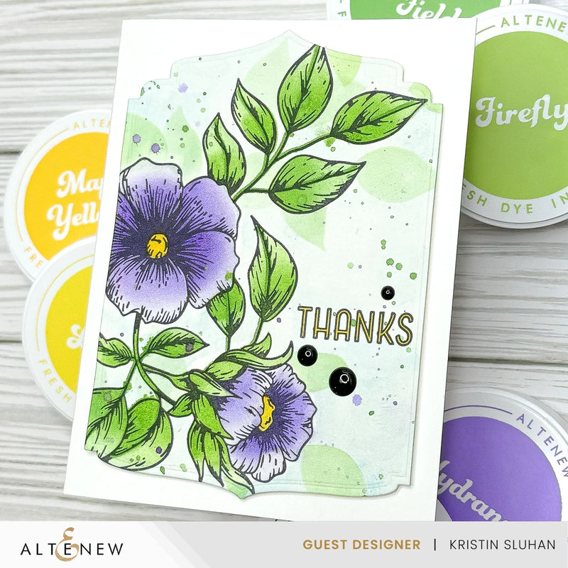 Altenew Blossoming Bouquet Botanical 3D Embossing Folder*