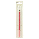 A pink BOHIN clay-crafted wood pencil in its original hanging cardboard packaging, shown against a plain white background.