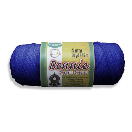 Bonnie Macrame Craft Cord 4Mm 50 Yd Royal*^ LIMIT 1 PER ORDER