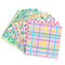 Poppy Crafts 12"x12" Christmas Collection Paper Pack #53 - Bright Tartan