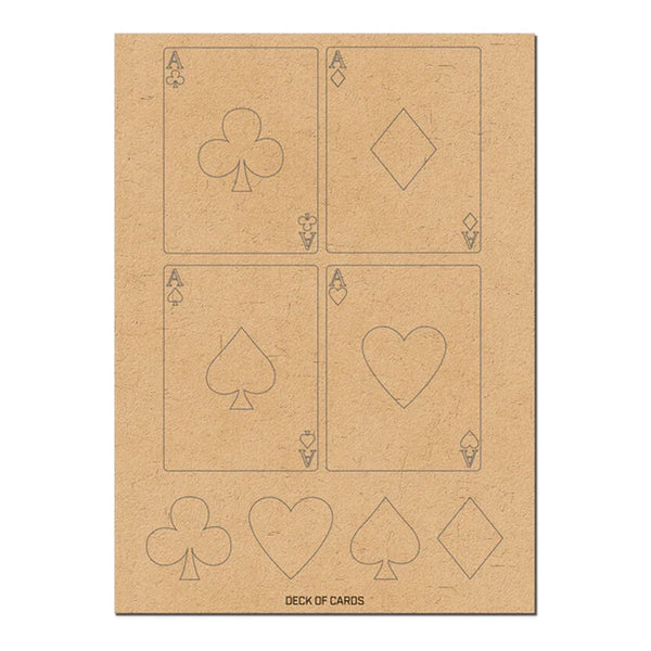 Brutus Monroe Chipboard - Deck of Cards