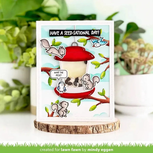 Lawn Cuts Custom Craft Dies - Build-a-Bird Feeder