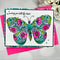 Picket Fence Studios Clear Stamp - Sending You Butterfly Kisses