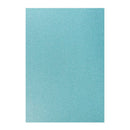 Poppy Crafts A4 Premium Glitter Cardstock 10 Pack - Ice Blue