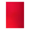 Poppy Crafts A4 Premium Glitter Cardstock 10 Pack - Crimson