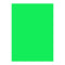 Poppy Crafts A4 Premium Fluorescent Cardstock 10 Pack - Green