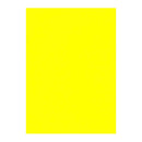Poppy Crafts A4 Premium Fluorescent Cardstock 10 Pack - Yellow