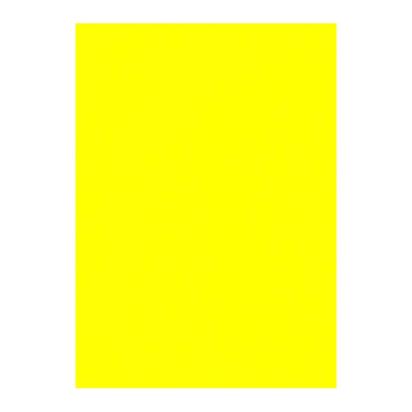Poppy Crafts A4 Premium Fluorescent Cardstock 10 Pack - Yellow