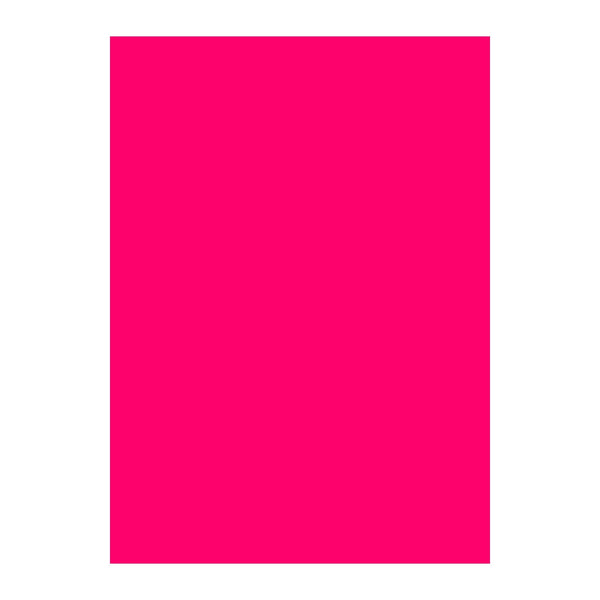 Poppy Crafts A4 Premium Fluorescent Cardstock 10 Pack - Pink