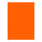 Poppy Crafts A4 Premium Fluorescent Cardstock 10 Pack - Deep Orange