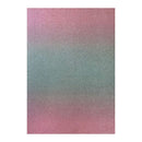Poppy Crafts A4 Premium Ombre Glitter Cardstock 10 Pack - Christmas