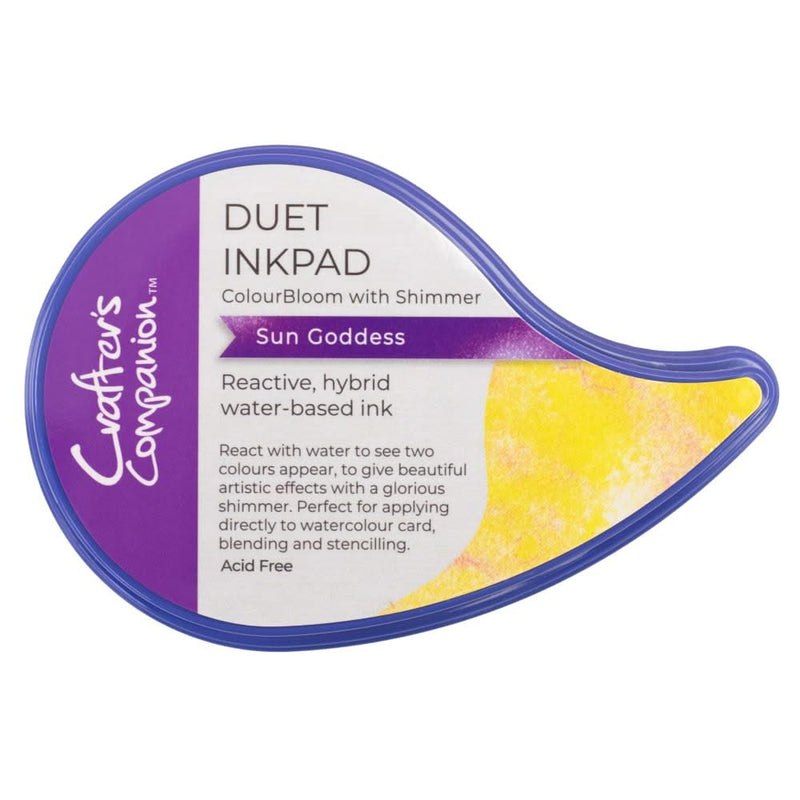 Crafter's Companion Duet ColourBloom Shimmer Inkpad Sun Goddess*