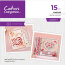 Crafter's Companion Metal Die Elements - Amour Amour