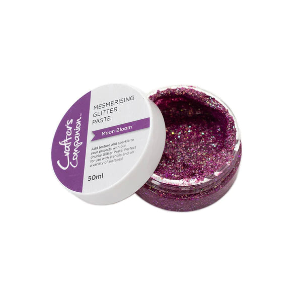 Crafter's Companion Mesmerizing Glitter Paste - Moon Bloom