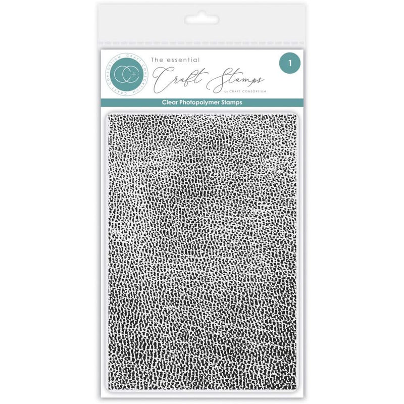 Craft Consortium Photopolymer Stamp set Leather Texture, Journaling Phase 2