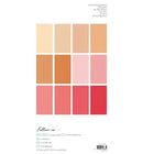 Studio Light Essentials Unicolour Paper Pad 11.81"X5.9" Nr. 292 Peach & Pinks