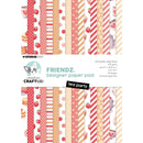 Studio Light Friendz Design Paper Pad 8.26"X5.83" 24/Pkg Nr. 293 Tea Party