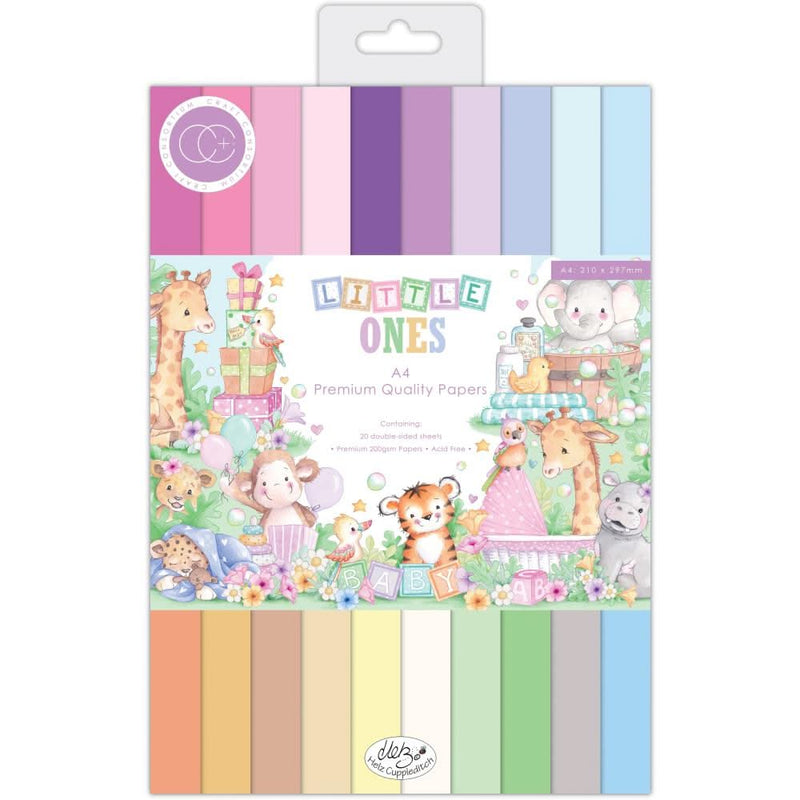 Craft Consortium Premium Paper Pad A4 10/Pkg Little Ones