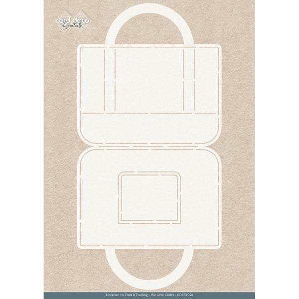 Find It Trading Card Deco Essentials Stencil Tulip Handbag A4, Tulip Dreams