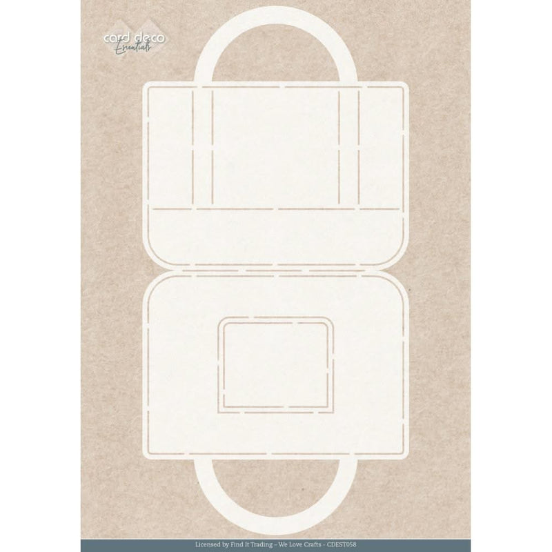 Find It Trading Card Deco Essentials Stencil Tulip Handbag A4, Tulip Dreams