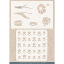 Find It Trading Card Deco Essentials Stencil Tulips A5, Tulip Dreams