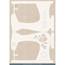 Find It Trading Card Deco Essentials Stencil Sewing Machine A4, Sewing Serenity