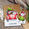 Creative Expressions Jane's Doodles Clear Stamp Set 6"x 8" - Santa's Coming To Town