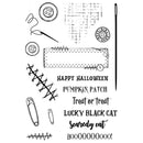 Creative Expressions Clear Stamp Set 4"x 6" By Sam Poole - Halloween Patch*