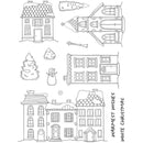 Creative Expressions Jane's Doodles Clear Stamp Set 6"x 8" - White Christmas*