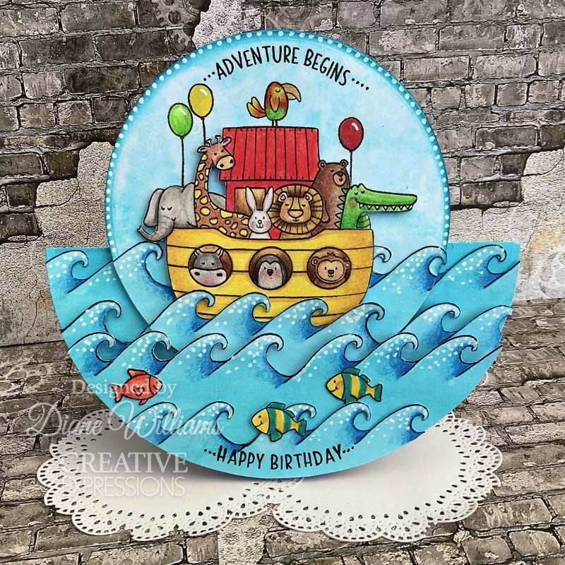 Creative Expressions Jane's Doodles Clear Stamp Set 6"x 8" - Special Delivery*
