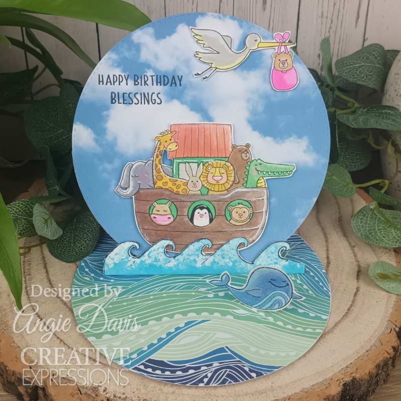 Creative Expressions Jane's Doodles Clear Stamp Set 6"x 8" - Special Delivery*